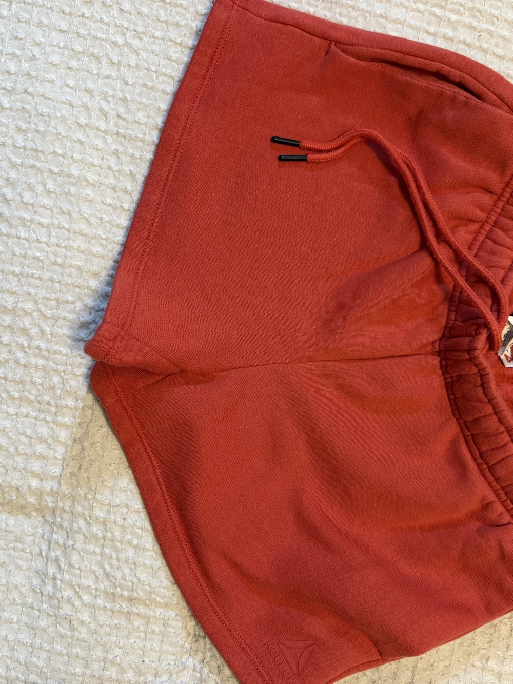 Reebok Kids Red Pull‑On Athletic Shorts